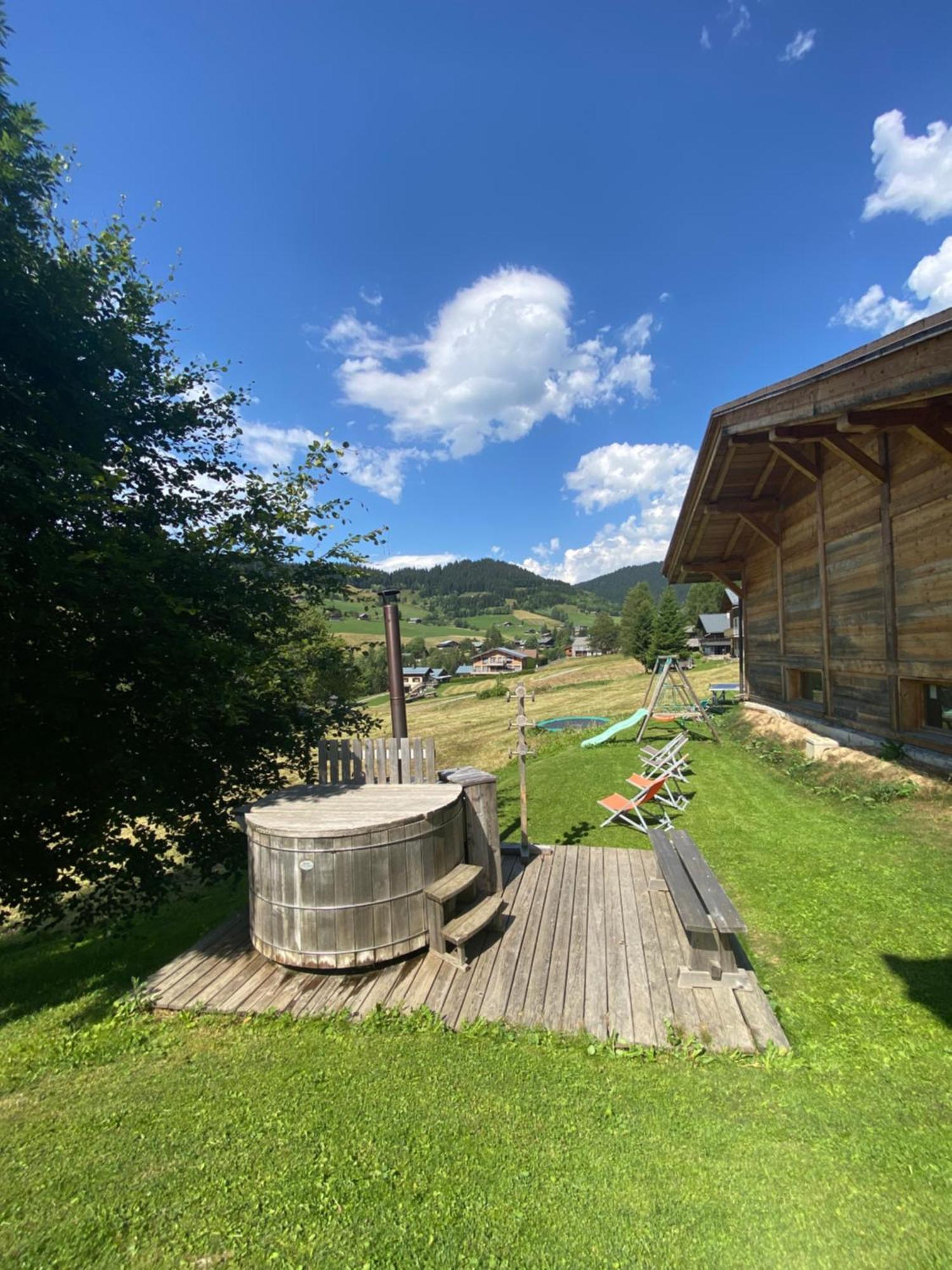La Ferme Des Georgieres "Sejour En Tout Compris" Notre-Dame-de-Bellecombe Kültér fotó